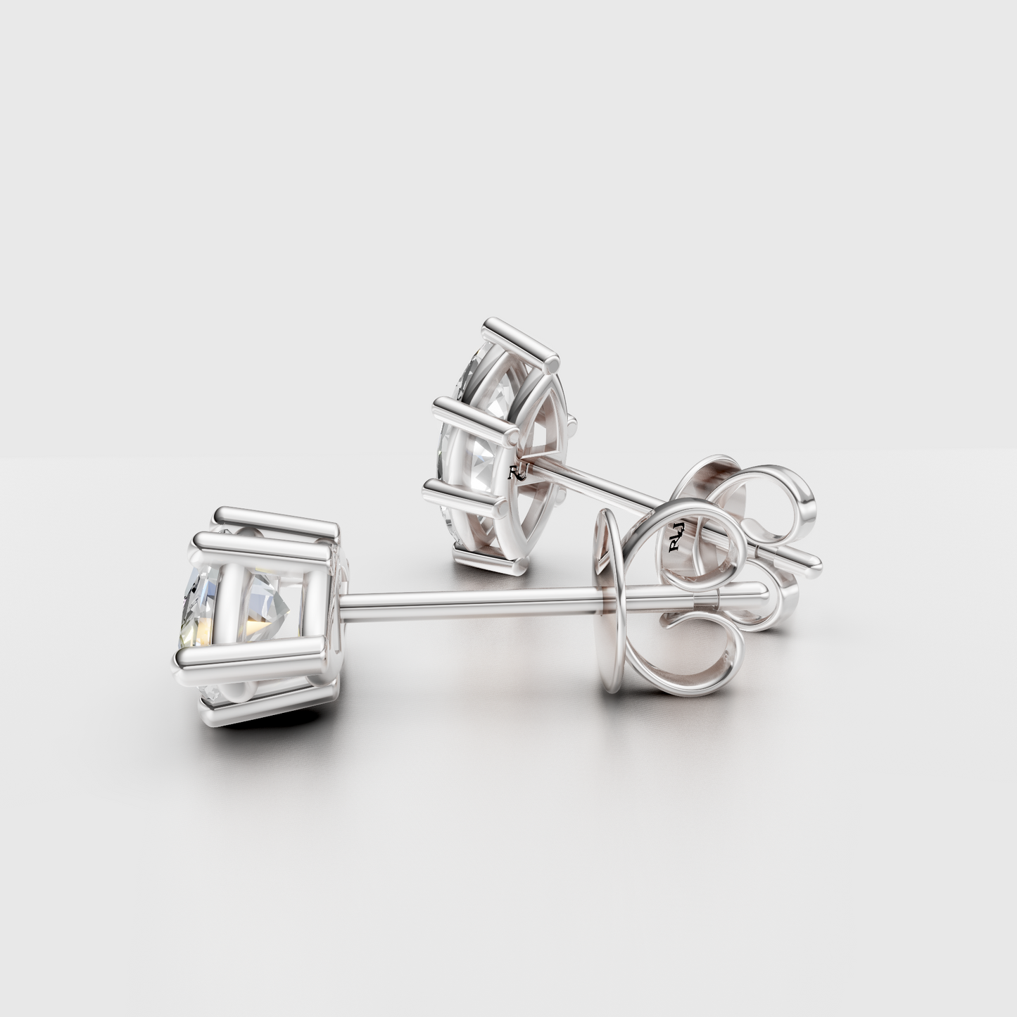 Marquise Lab Diamond Stud Earrings