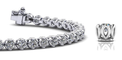 Essence Of Nature Diamond Tennis Bracelet