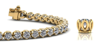 Essence Of Nature Diamond Tennis Bracelet