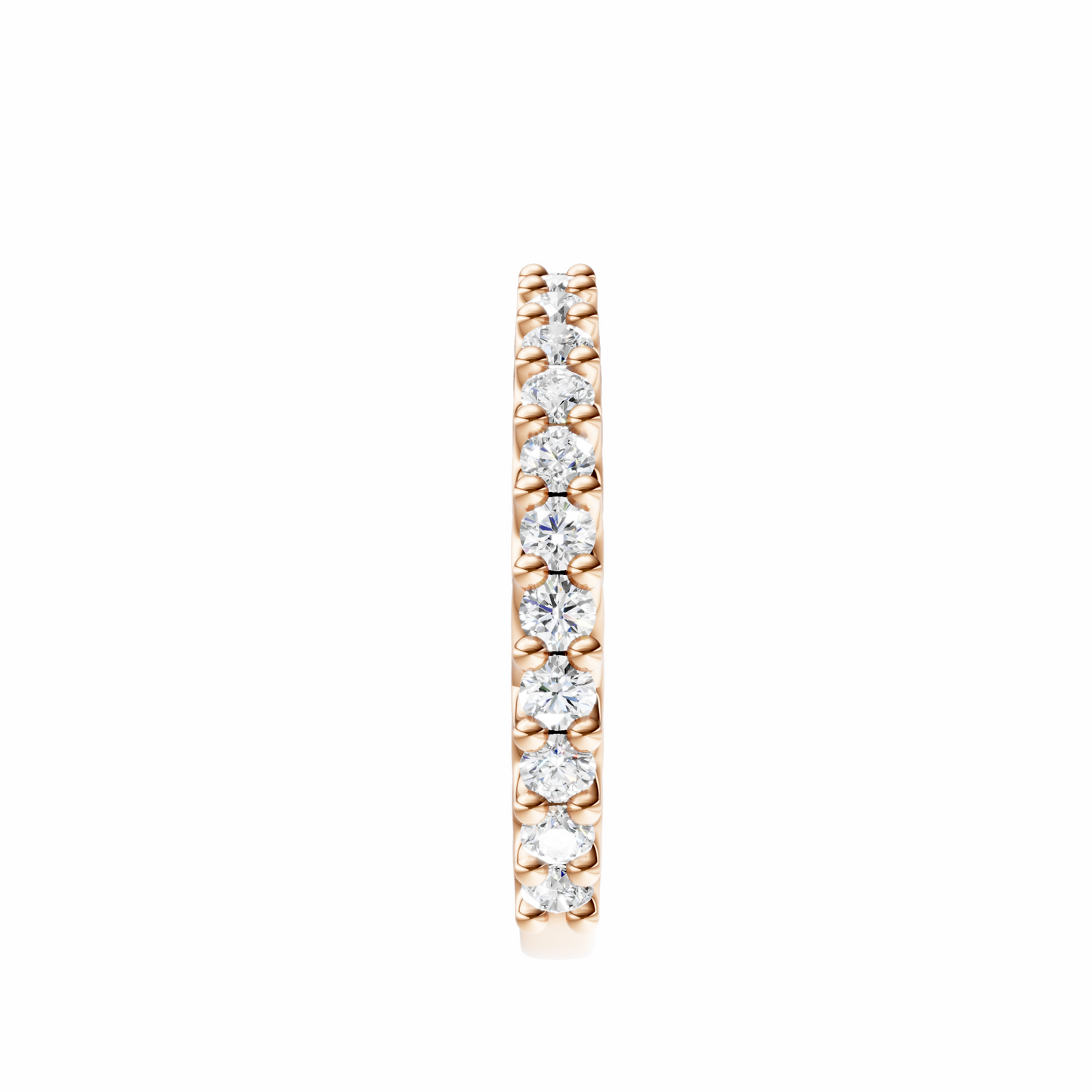 Scallop Accented Wedding Band