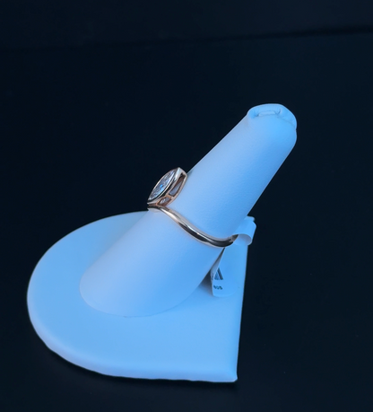 0.80ctw Marquise Lab Diamond 14kt Rose Gold Ring DN10805