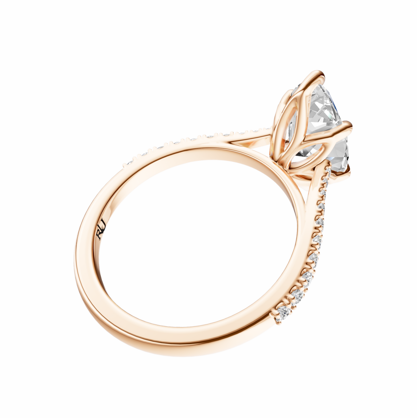 Marquise Traditional Tapered Cathedral Tulip Setting