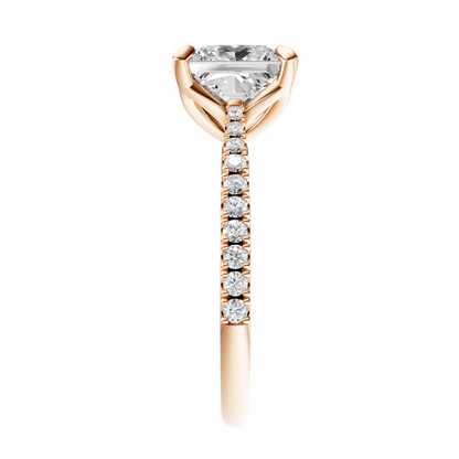 Princess Traditional Tapered Cathedral Tulip Setting
