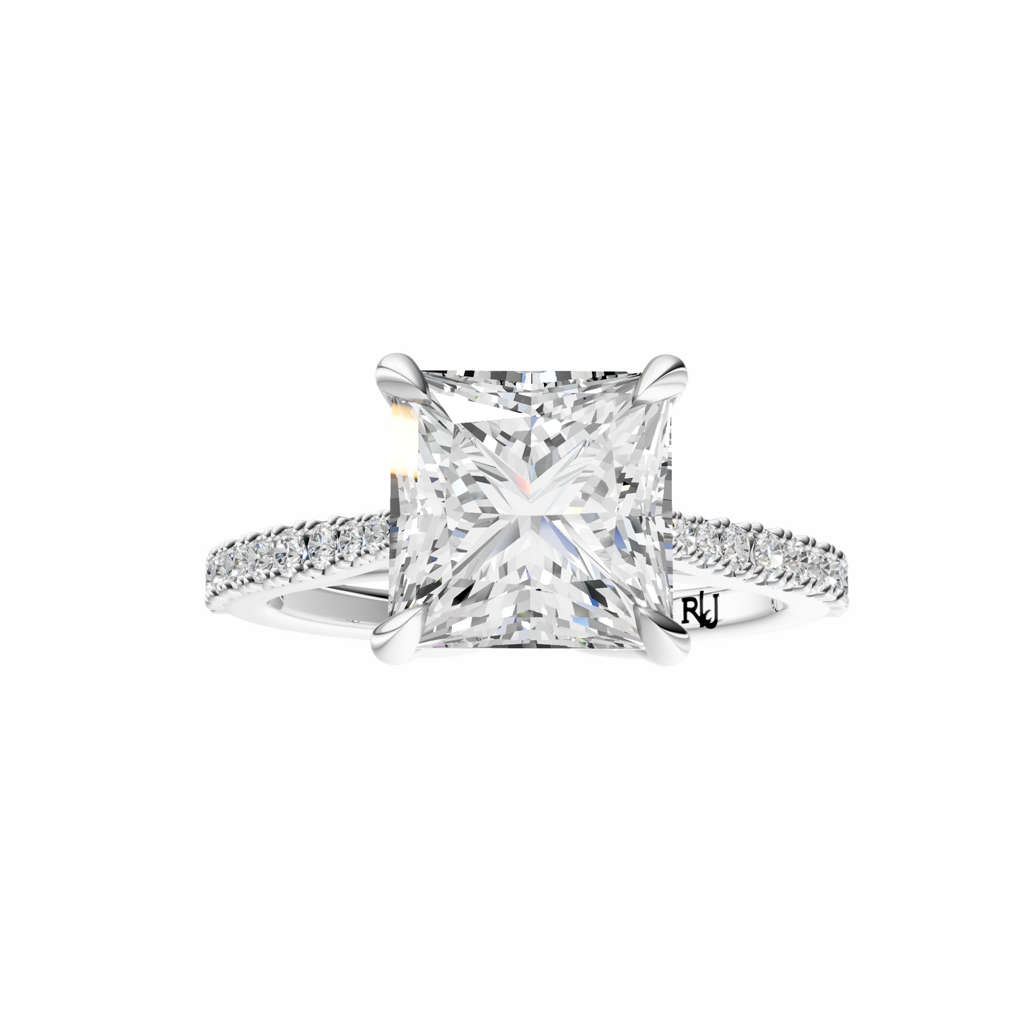 Princess Traditional Tapered Cathedral Tulip Setting