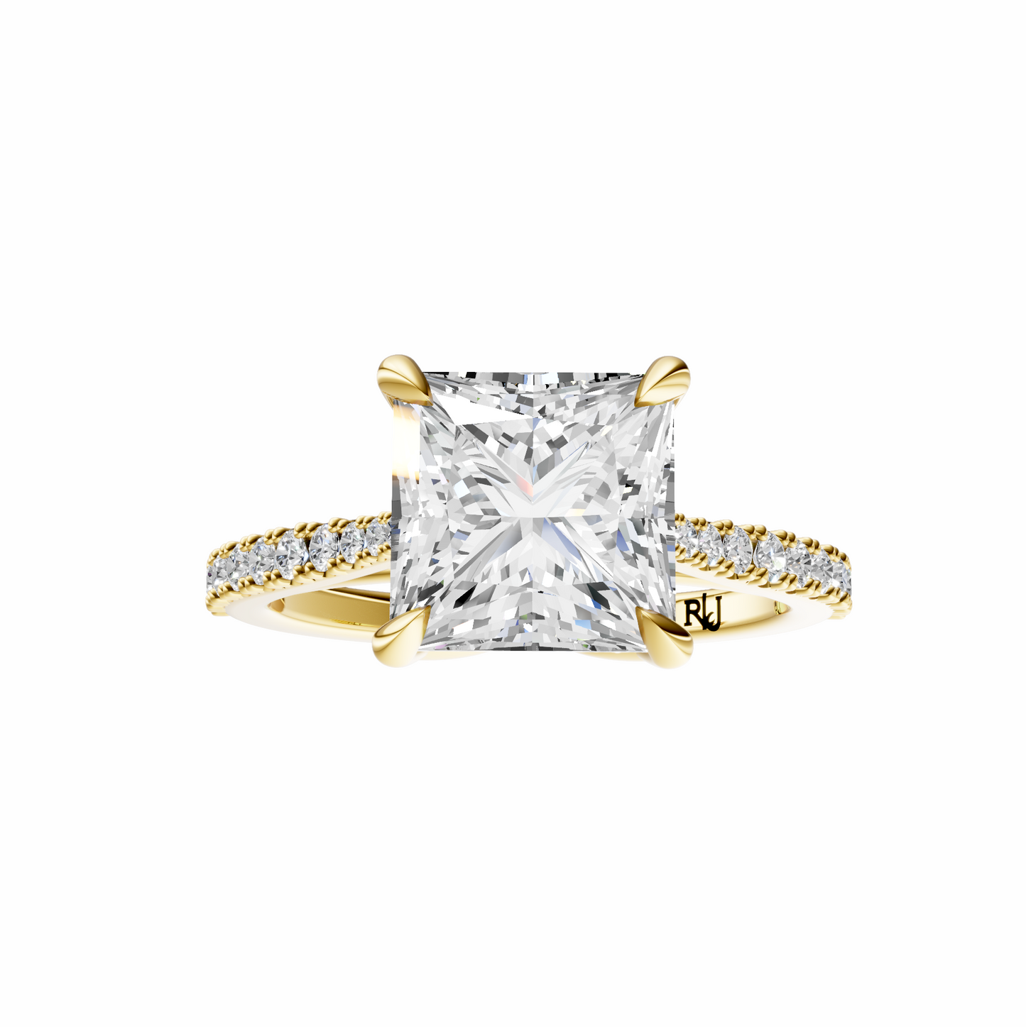 Princess Traditional Tapered Cathedral Tulip Setting
