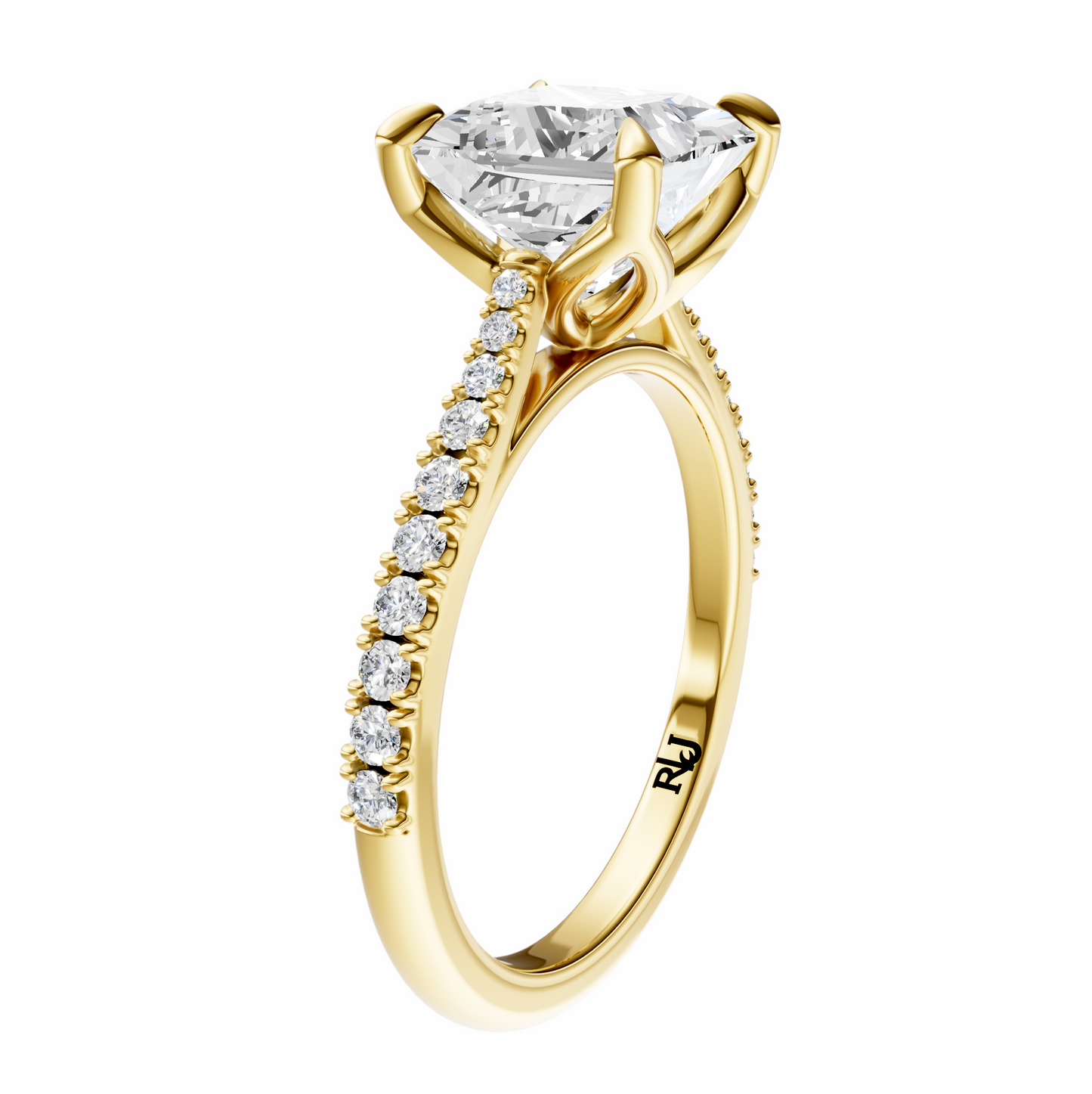 Princess Traditional Tapered Cathedral Tulip Setting
