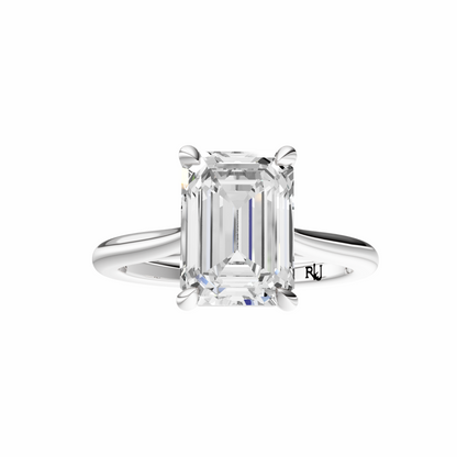 Emerald Cathedral Solitaire Setting
