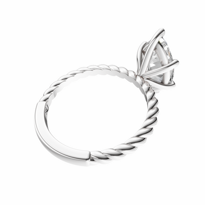 Marquise Twirl Solitaire Setting