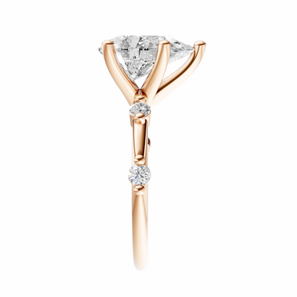 Pear Sprinkled Accented Setting