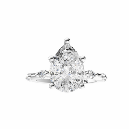 Pear Sprinkled Accented Setting