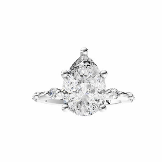 Pear Sprinkled Accented Setting