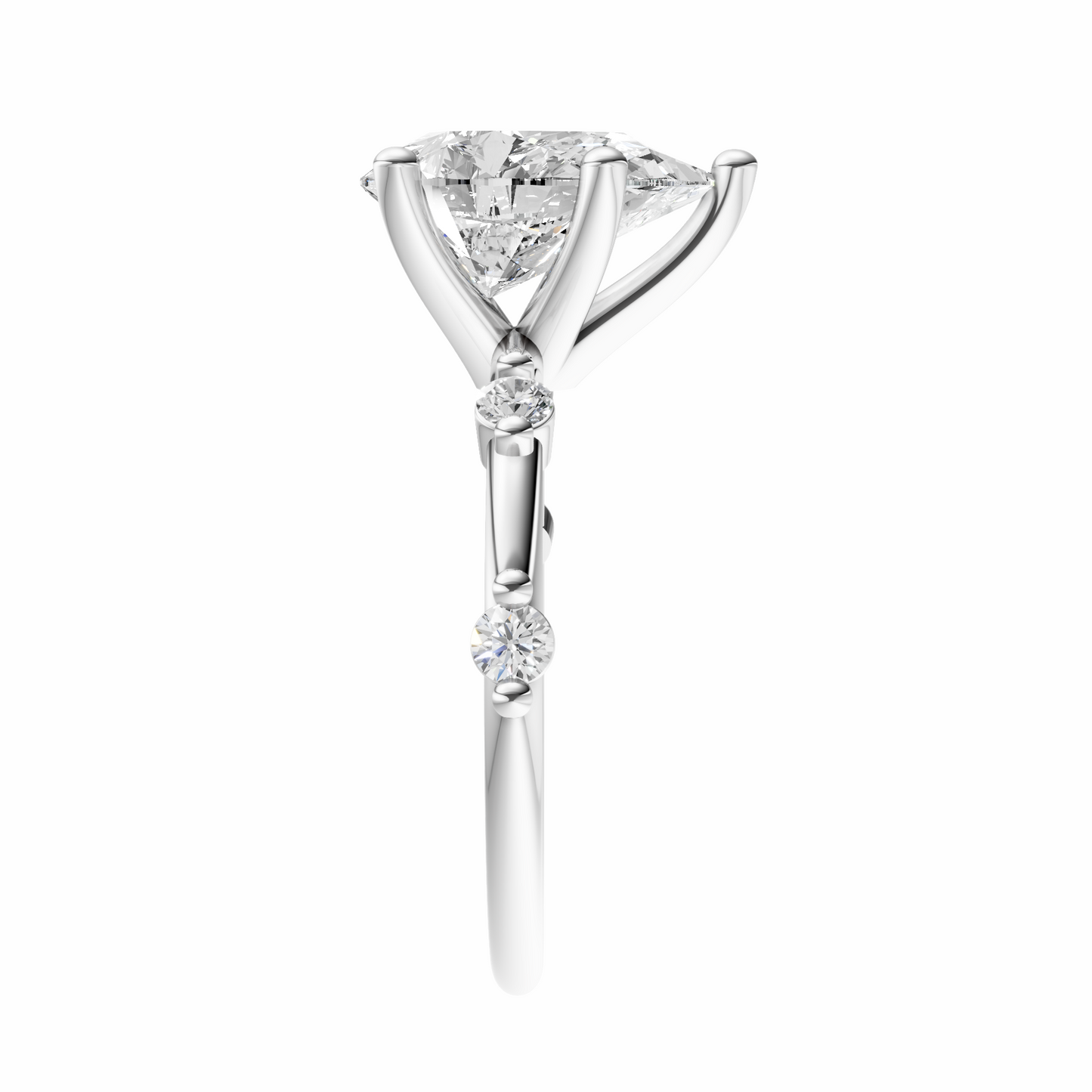 Pear Sprinkled Accented Setting