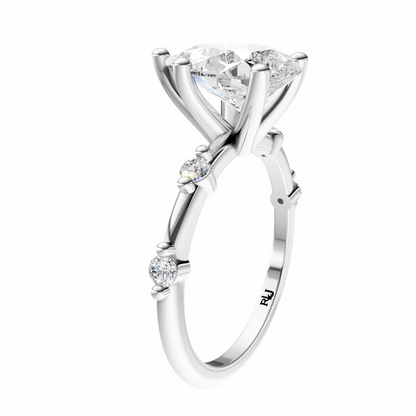 Pear Sprinkled Accented Setting