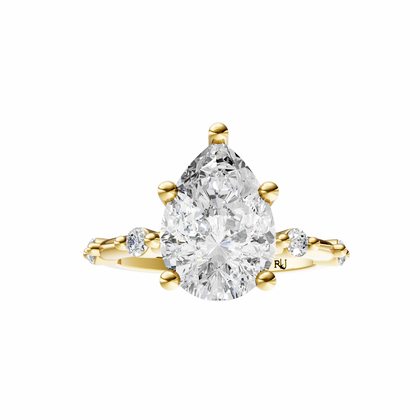 Pear Sprinkled Accented Setting