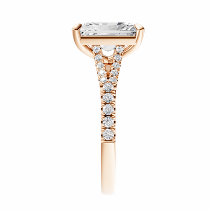 Radiant Traditional Split-Shank Cathedral Setting