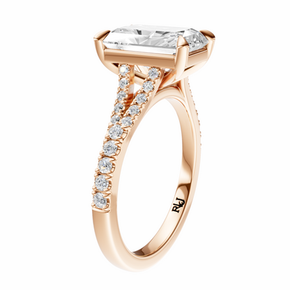 Radiant Traditional Split-Shank Cathedral Setting