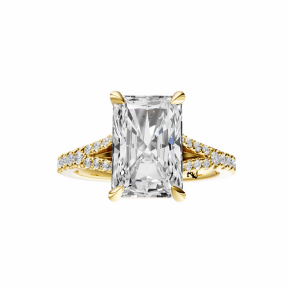 Radiant Traditional Split-Shank Cathedral Setting