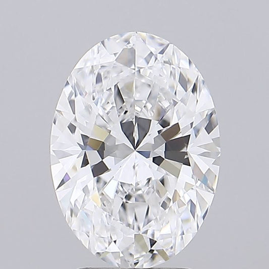 3.22 Carat Oval IGI Labgrown Diamond, With Certificate ID LG640463939