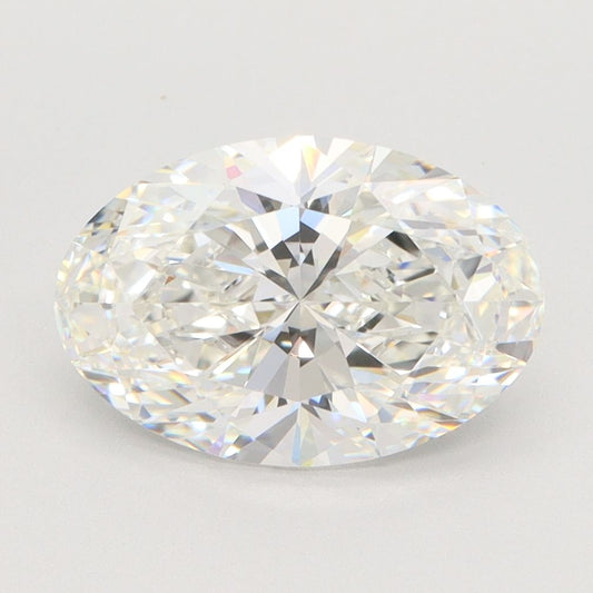 2.58 Carat Oval IGI Labgrown Diamond, With Certificate ID LG620483813