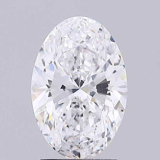 2.52 Carat Oval Lab Grown Diamond