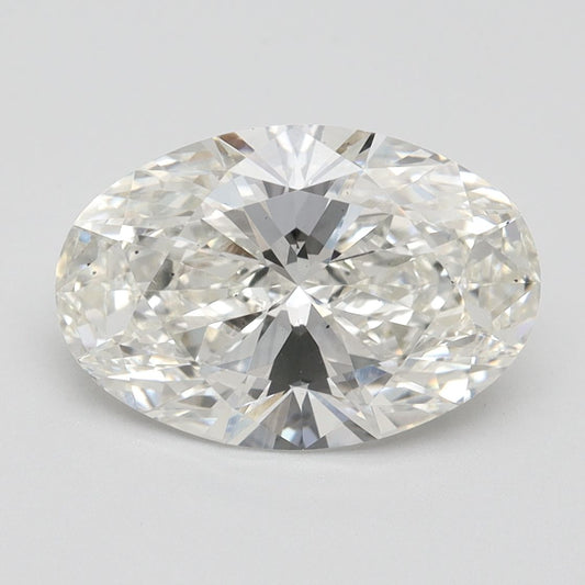 3.14 Carat Oval Lab Grown Diamond