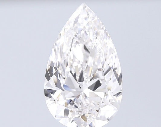 5.06 Carat Pear IGI Labgrown Diamond, With Certificate ID LG623434167