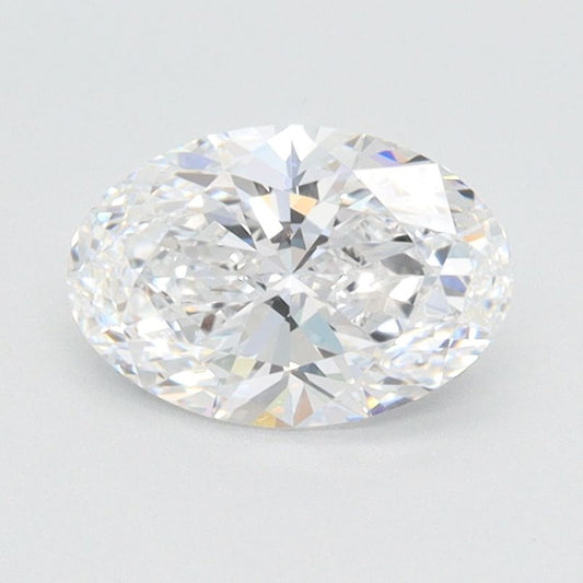 1.08 Carat Oval IGI Labgrown Diamond, With Certificate ID LG615369383