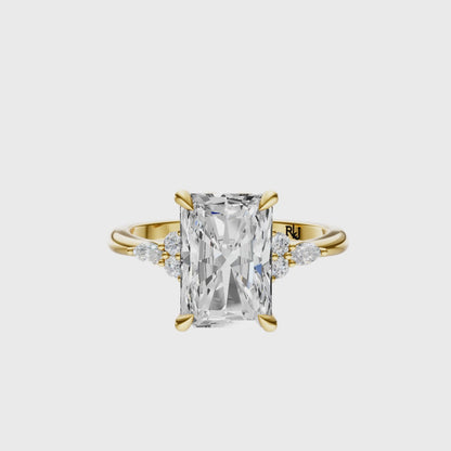 Radiant Cluster Elegance Setting