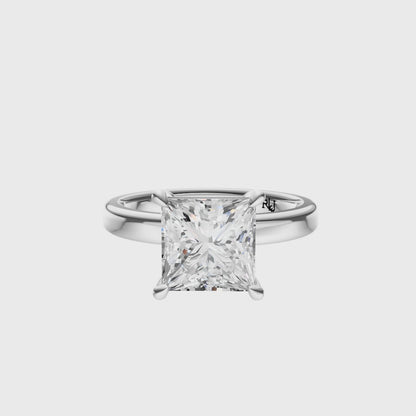 Princess 2.7mm Elegant Solitaire Setting