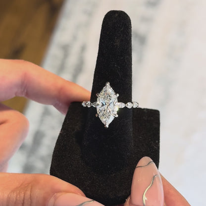 Marquise Alternating Elegance Setting