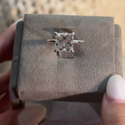 Princess Tulip Basket Solitaire Setting