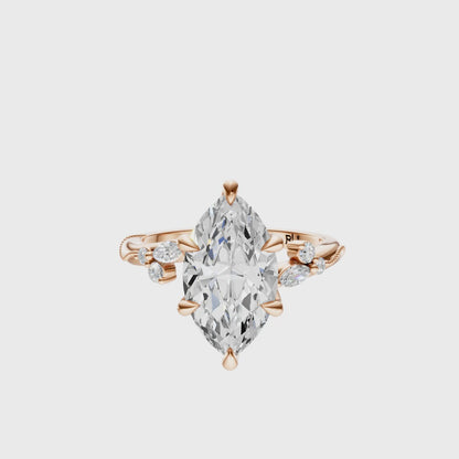 Marquise Blossom Grace Setting
