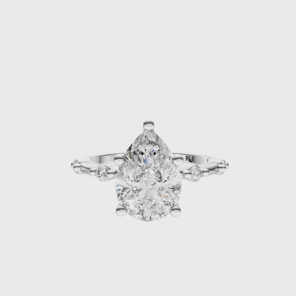 Pear Sprinkled Accented Setting