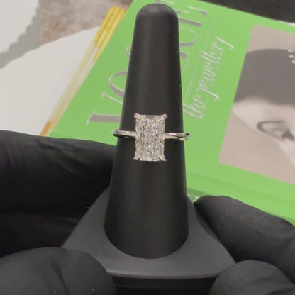 Radiant Elegant Signature Hidden Halo Setting