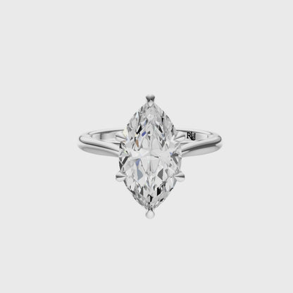 Marquise Cathedral Solitaire Setting