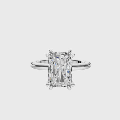 Radiant Signature Minimal Solitaire Setting