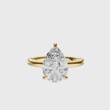 Pear Deleted Bridge Solitaire Setting