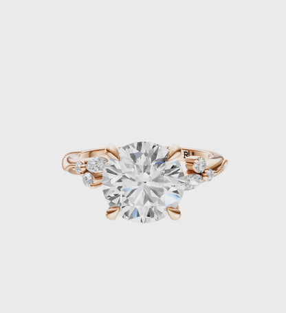 Round Blossom Grace Setting