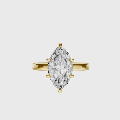 Marquise 2.7mm Elegant Solitaire Setting
