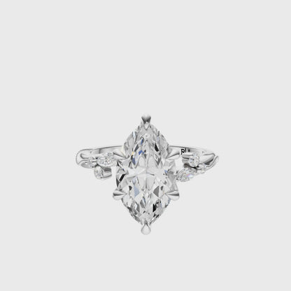 Marquise Blossom Grace Setting