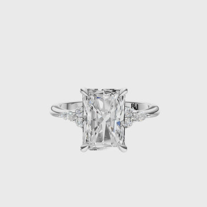 Radiant Cluster Elegance Setting