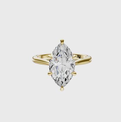 Marquise Cathedral Solitaire Setting