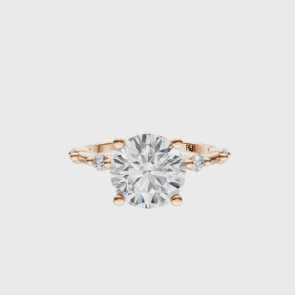 Round Sprinkled Accented Setting
