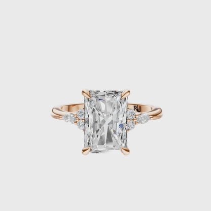 Radiant Cluster Elegance Setting