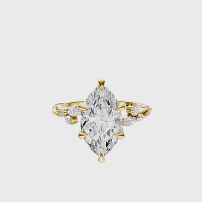 Marquise Blossom Grace Setting