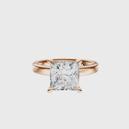 Princess 2.7mm Elegant Solitaire Setting