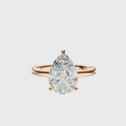 Pear Deleted Bridge Solitaire Setting