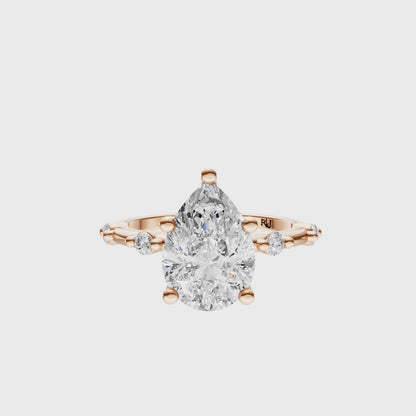 Pear Sprinkled Accented Setting