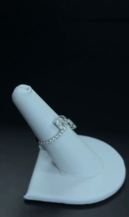 1.67ctw 14kt White Gold Lab Diamond Ring RGF-645