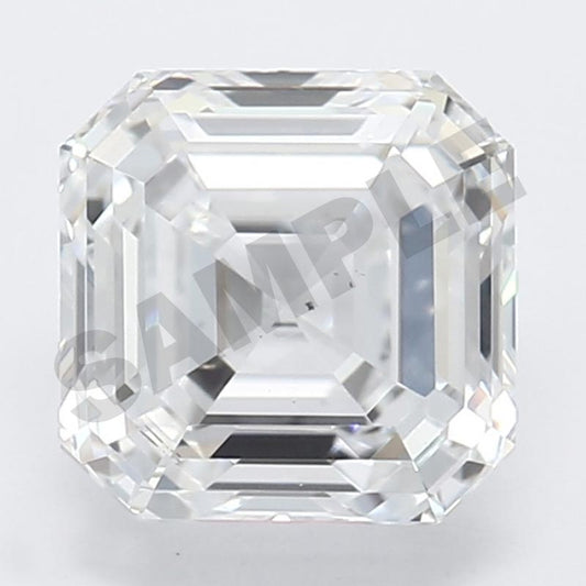 4.01 Carat Asscher IGI Labgrown Diamond, With Certificate ID 631418854